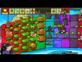 Officialzelel хардкорная крыша полный хардкор plants vs zombies растения против зомби