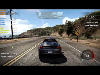 Karan benchmarks gt 1030 need for speed hot pursuit remastered 2160p 1440p 1080p gameplay test