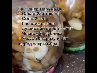 Маринованные опята на зиму