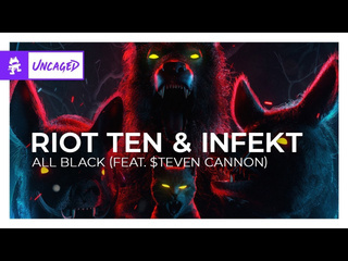 Riot ten amp infekt all black feat teven cannon monstercat release