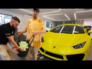 Mrbeast бездомный покупает lamborghini 1080p