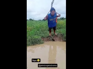 У не был план